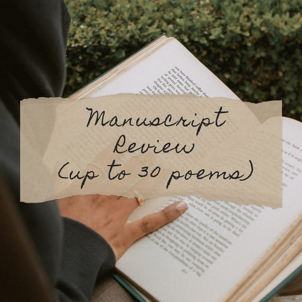 Manuscript Review (Up to 30 Poems)