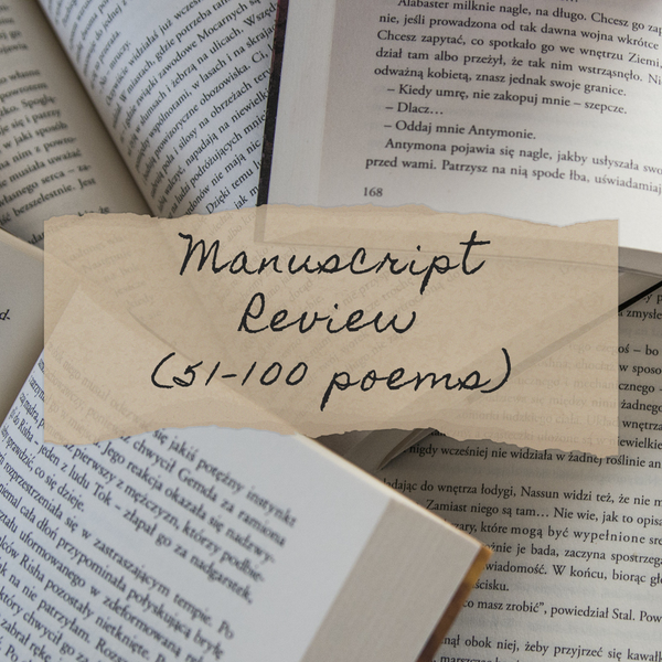 Manuscript Review (50-100 Poems)