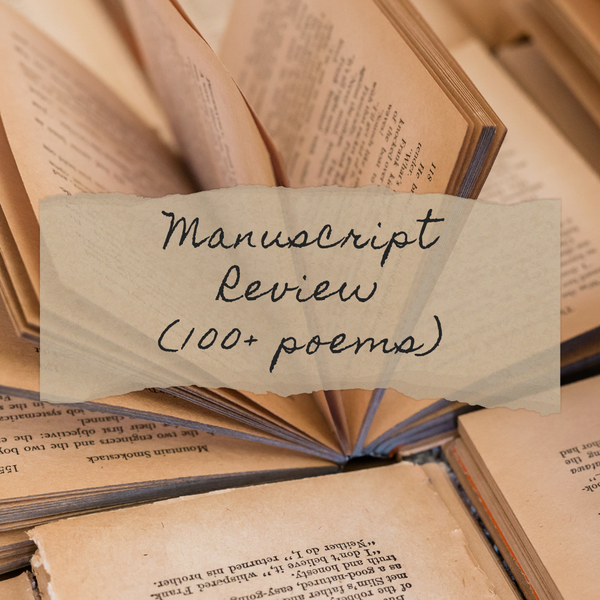 Manuscript Review (100+ Poems)